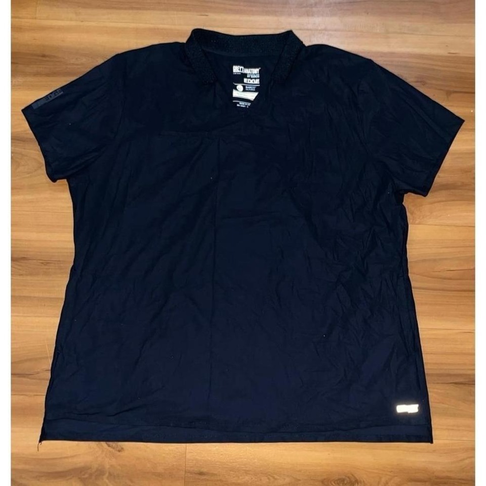Grey's Anatomy Edge Polo Stretch Medical Nursing Work Top Shirt‎